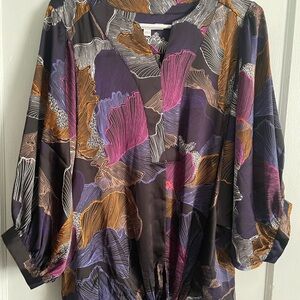 Chico’s Women's Multicolor Patterned Top size 10